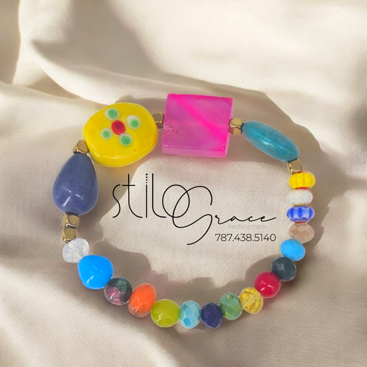 "Pulsera de colores Wanda" "Colors Bracelet Wanda"