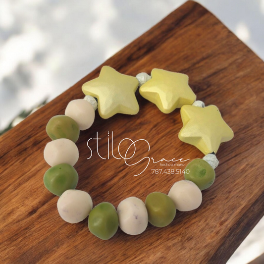 "Pulsera en resina Zoelys" "Zoelys resin bracelet"